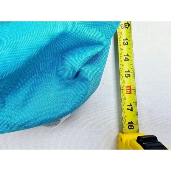 High Sierra Aqua Blue Fat Boy Toucan Tropical Over The Shoulder Logo Backpack - Picture 9 of 15